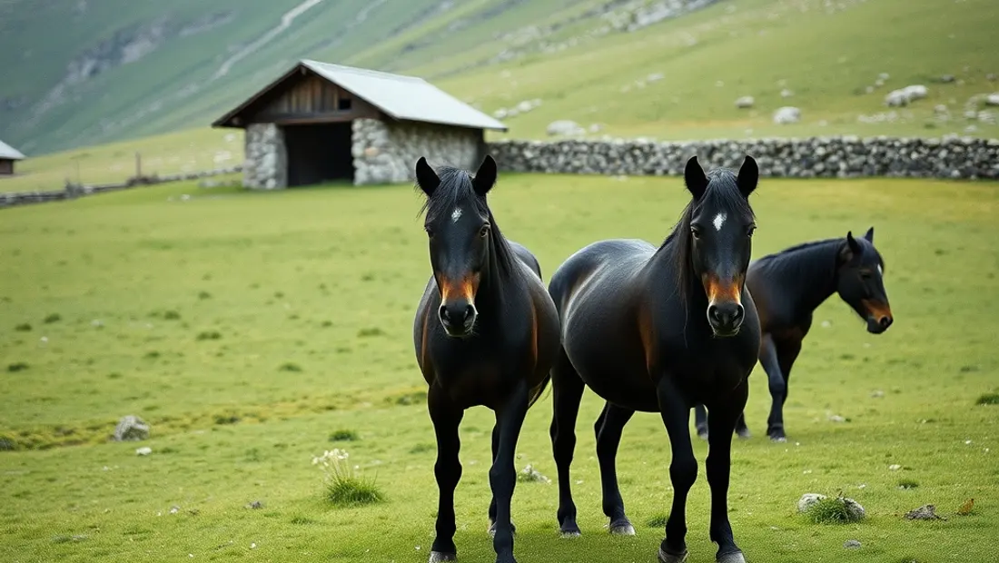 Découvrez le cheval de Merens, symbole des Pyrénées : illustration 2