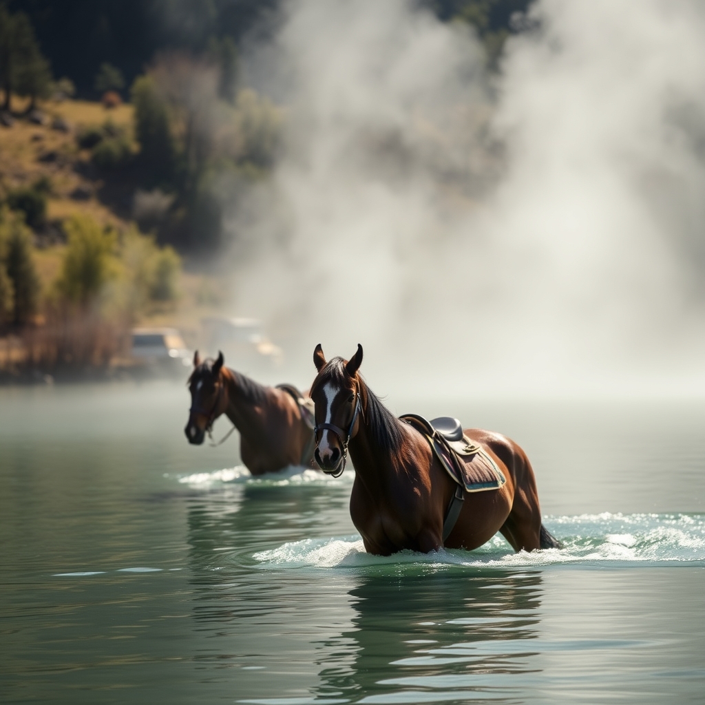 Autres aventures autour de Ax-les-Thermes · lac ax les thermes